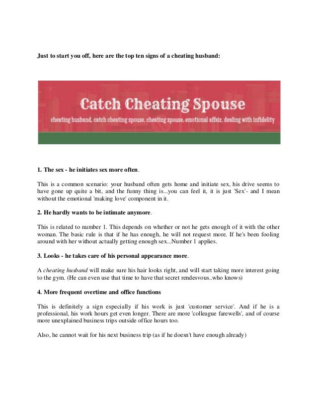 Cheating Ways Spouse To Is Your Know Cheating Ways Spouse To Is Your Know